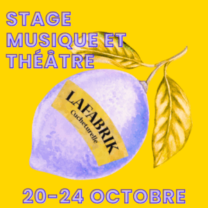 STAGE MUSIQUE ET THÉÂTRE - du 20 au 24 octobre 2025 - dès 8 ans