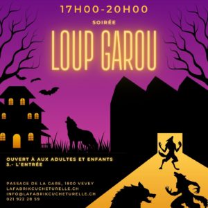Soirée loup garou - 30 octobre 2025