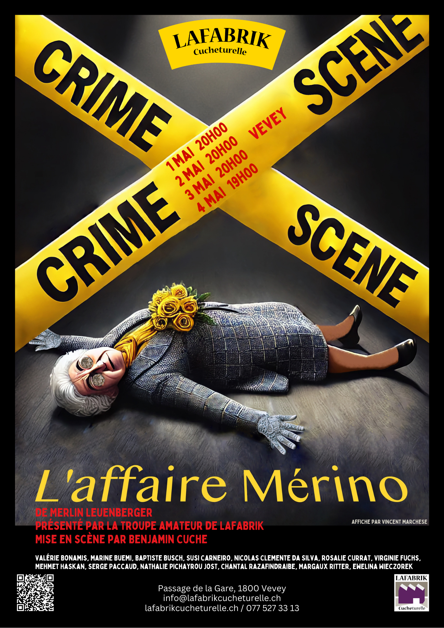 L'affaire Mérino Affiche