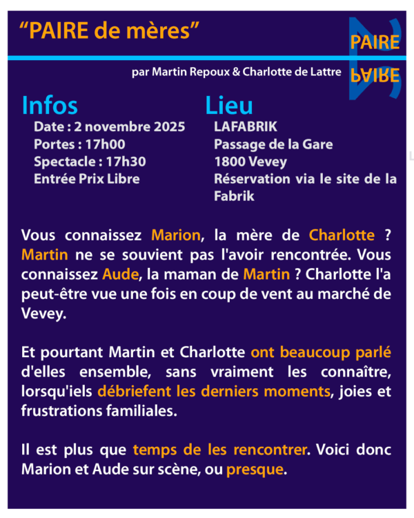 PAIRE - PAIRE de mères - 2 novembre 2025 – Image 2
